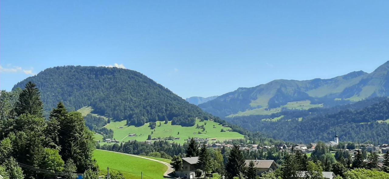 Ferienwohnung Schoenenbuehl Hittisau Esterno foto