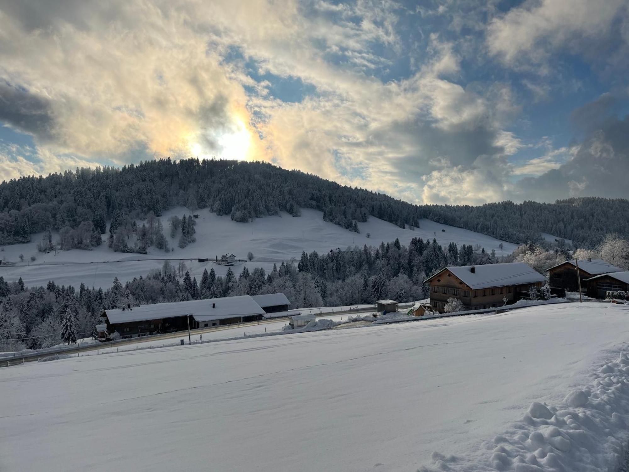 Ferienwohnung Schoenenbuehl Hittisau Esterno foto